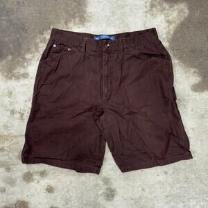 Vintage Y2K high Sierra cargo workwear 00s Carpenter shorts